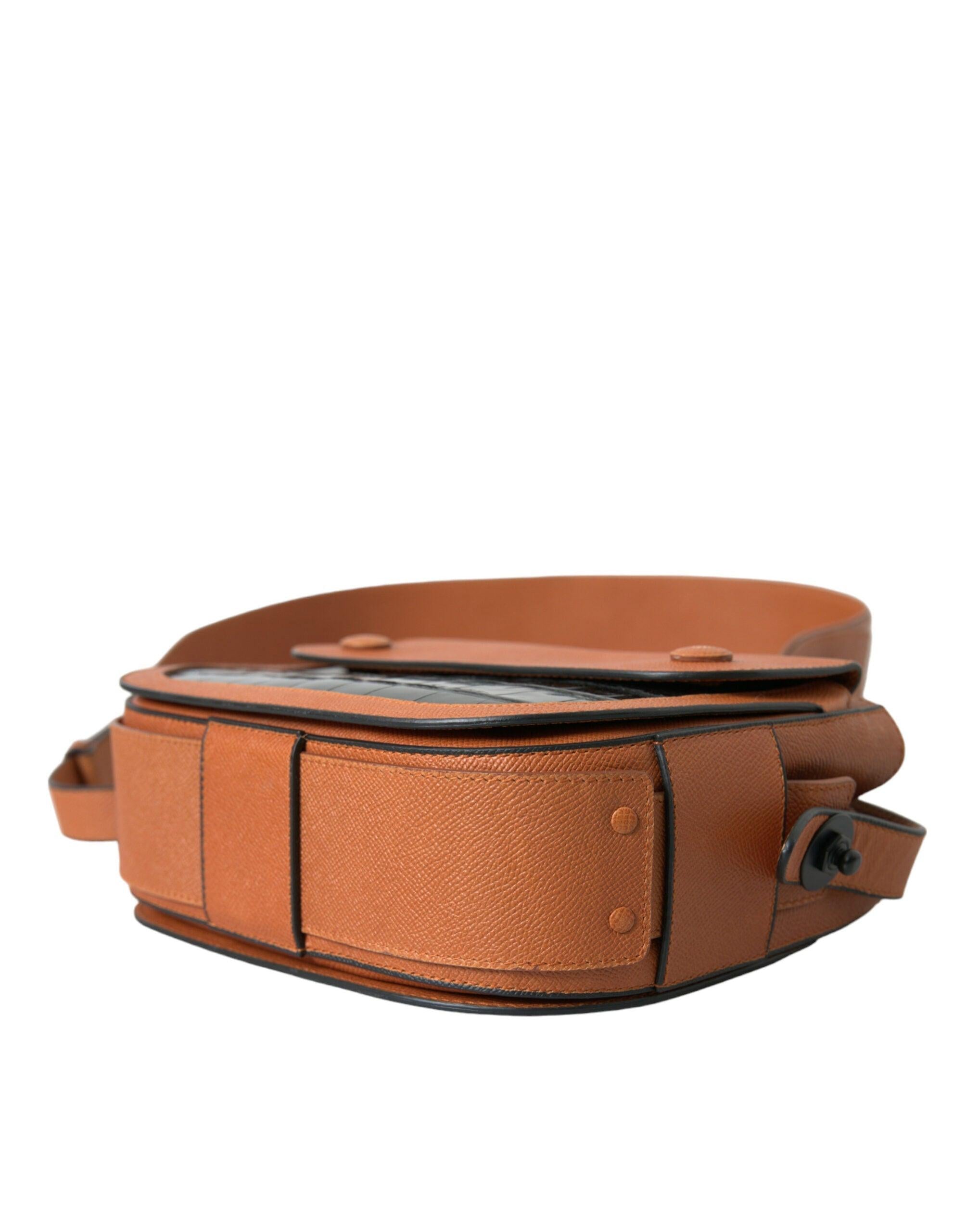 Balenciaga elegante krokodillenleren camera bag - MARANOS