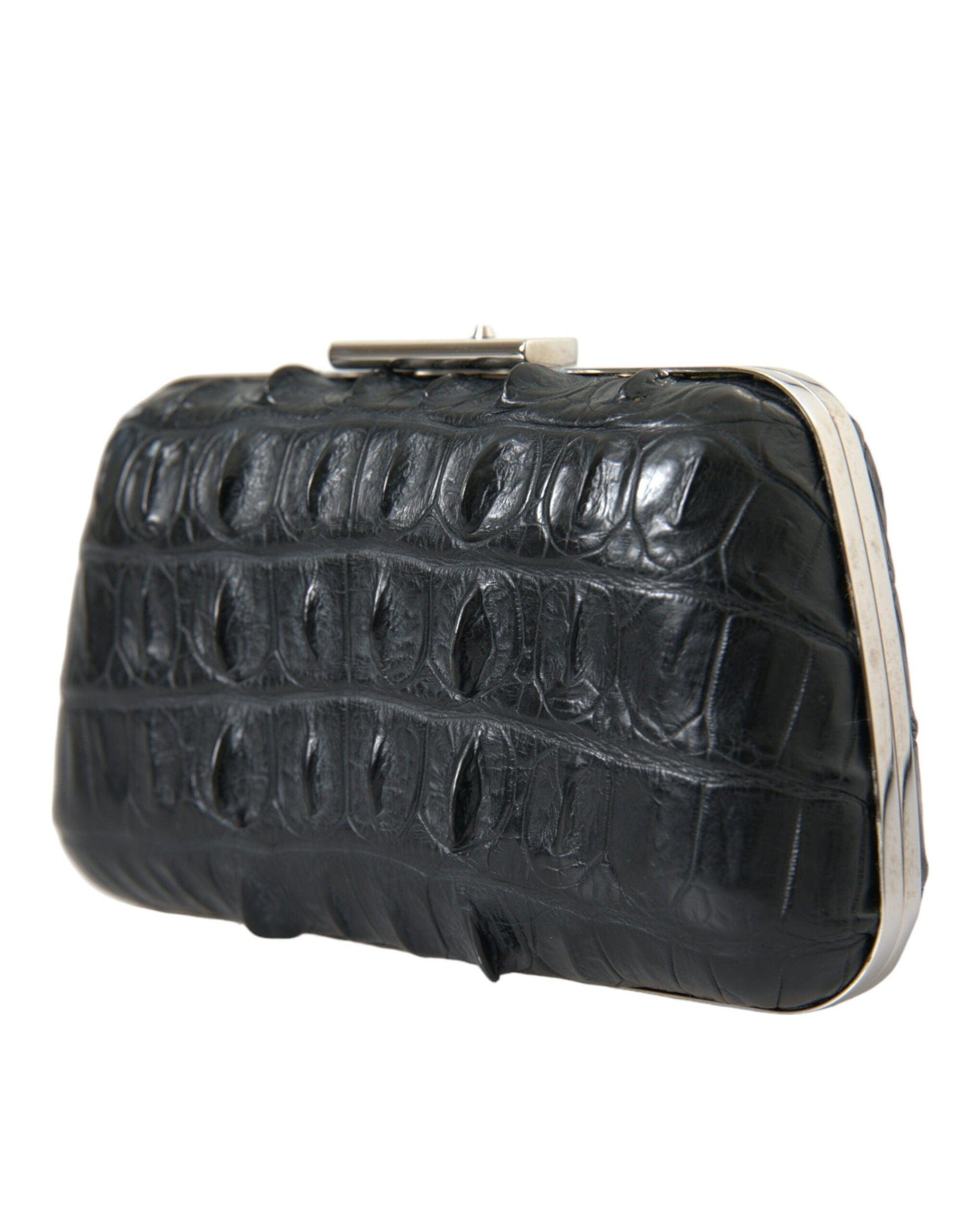 Balenciaga elegante krokodillenleren avondclutch - MARANOS