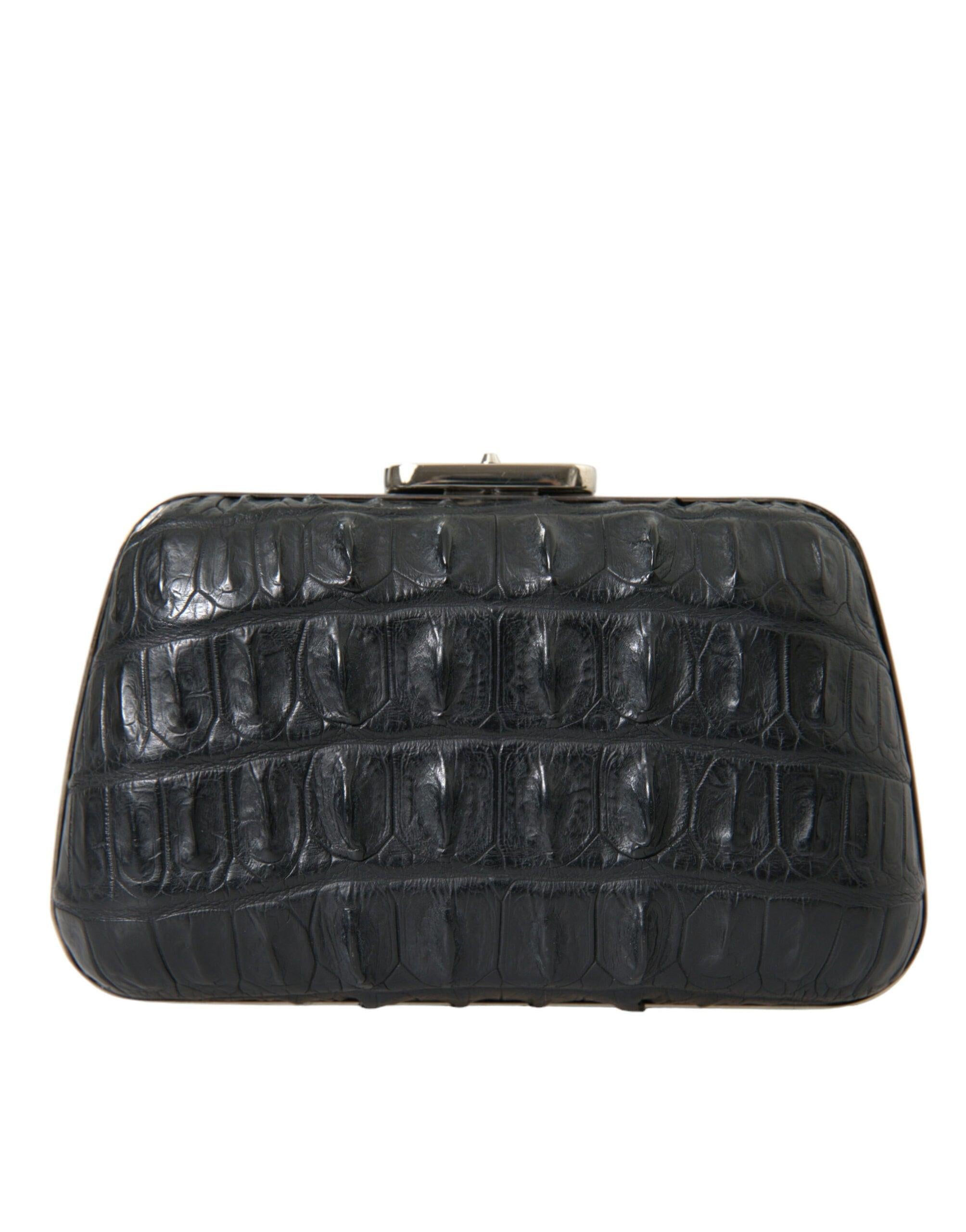 Balenciaga elegante krokodillenleren avondclutch - MARANOS