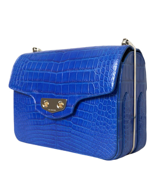 Balenciaga Chic alligatorleren schoudertas met ketting - MARANOS