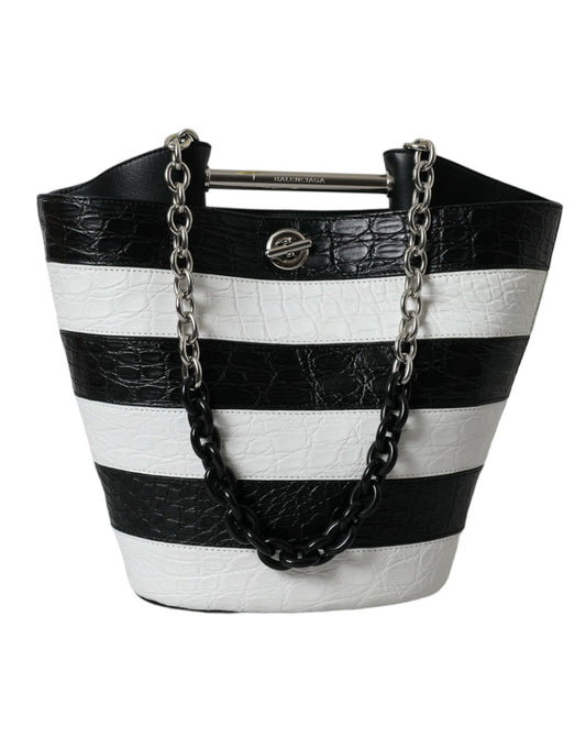 Balenciaga Chic krokodillenleren maxi bucket bag - MARANOS