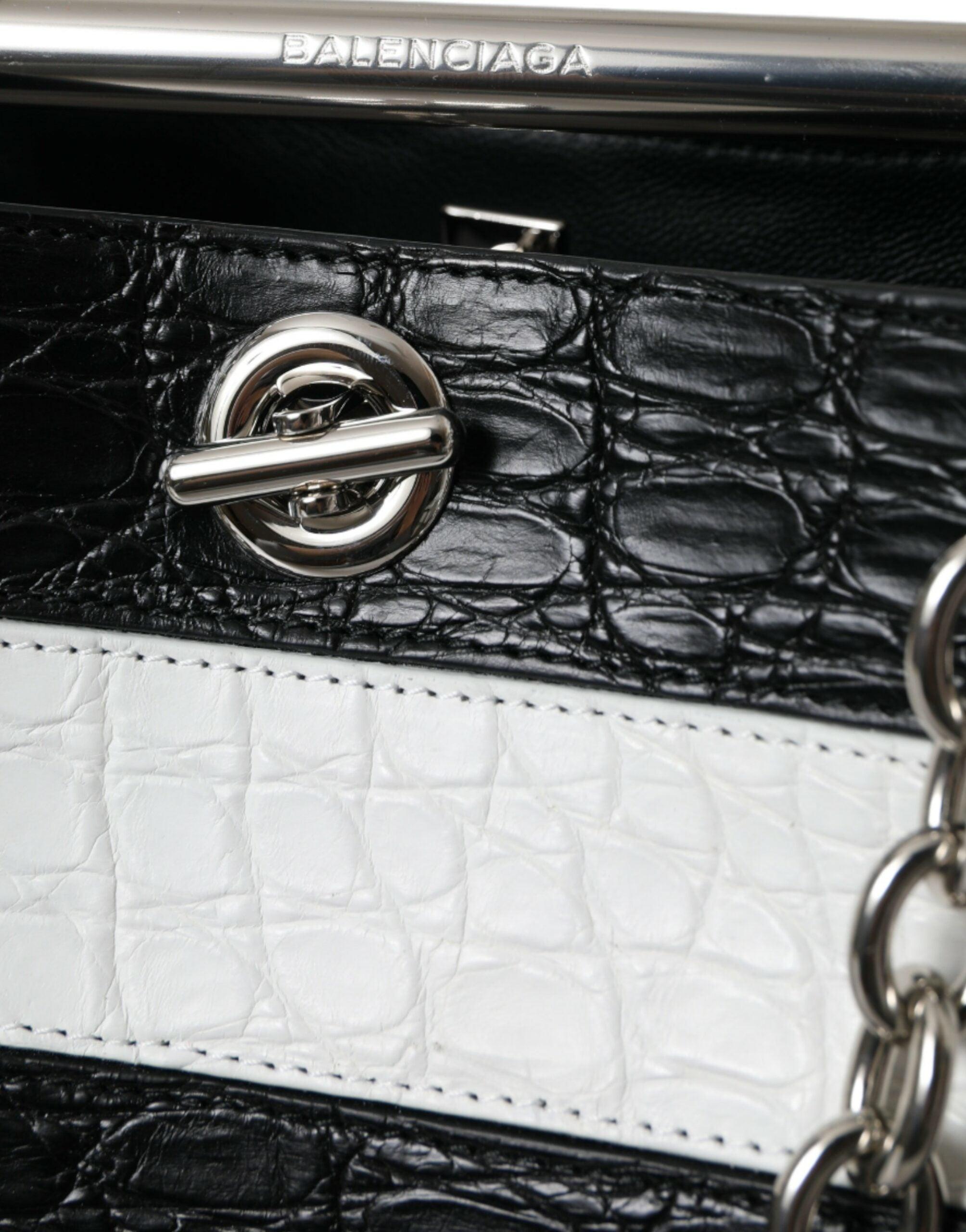 Balenciaga Chic krokodillenleren maxi bucket bag - MARANOS