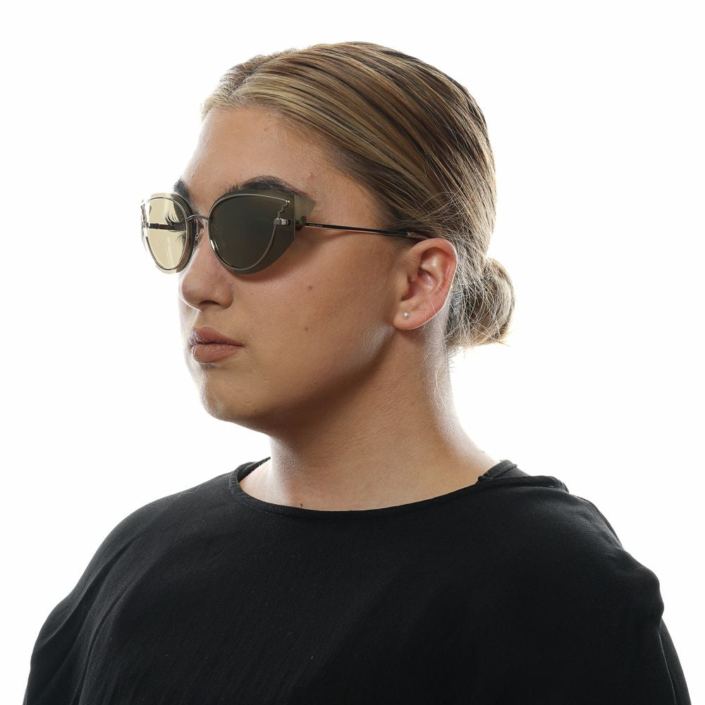 Police Gold Women Sunglasses - MARANOS