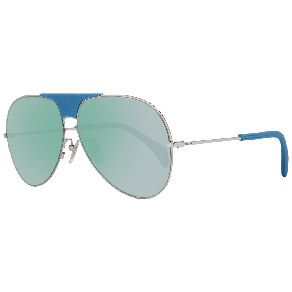 Police blauwe aviator zonnebril - MARANOS