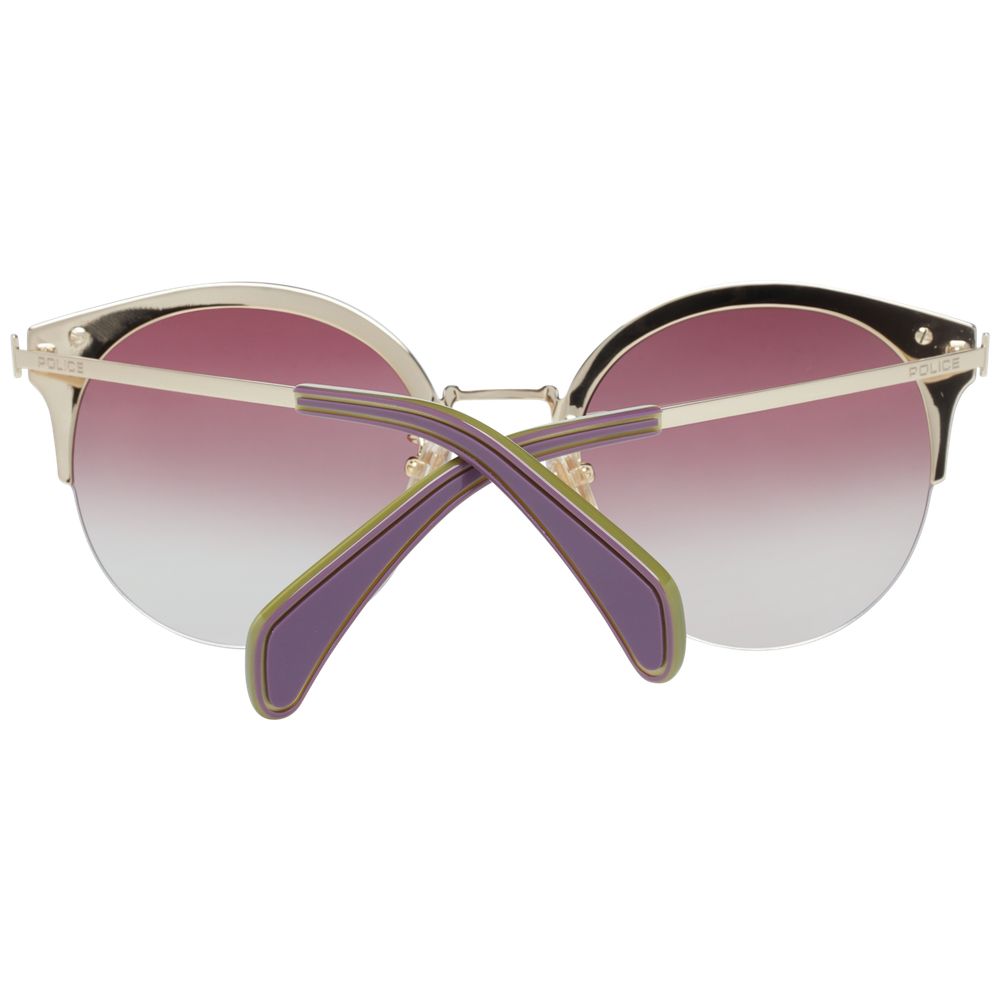 Police Gold Women Sunglasses - MARANOS