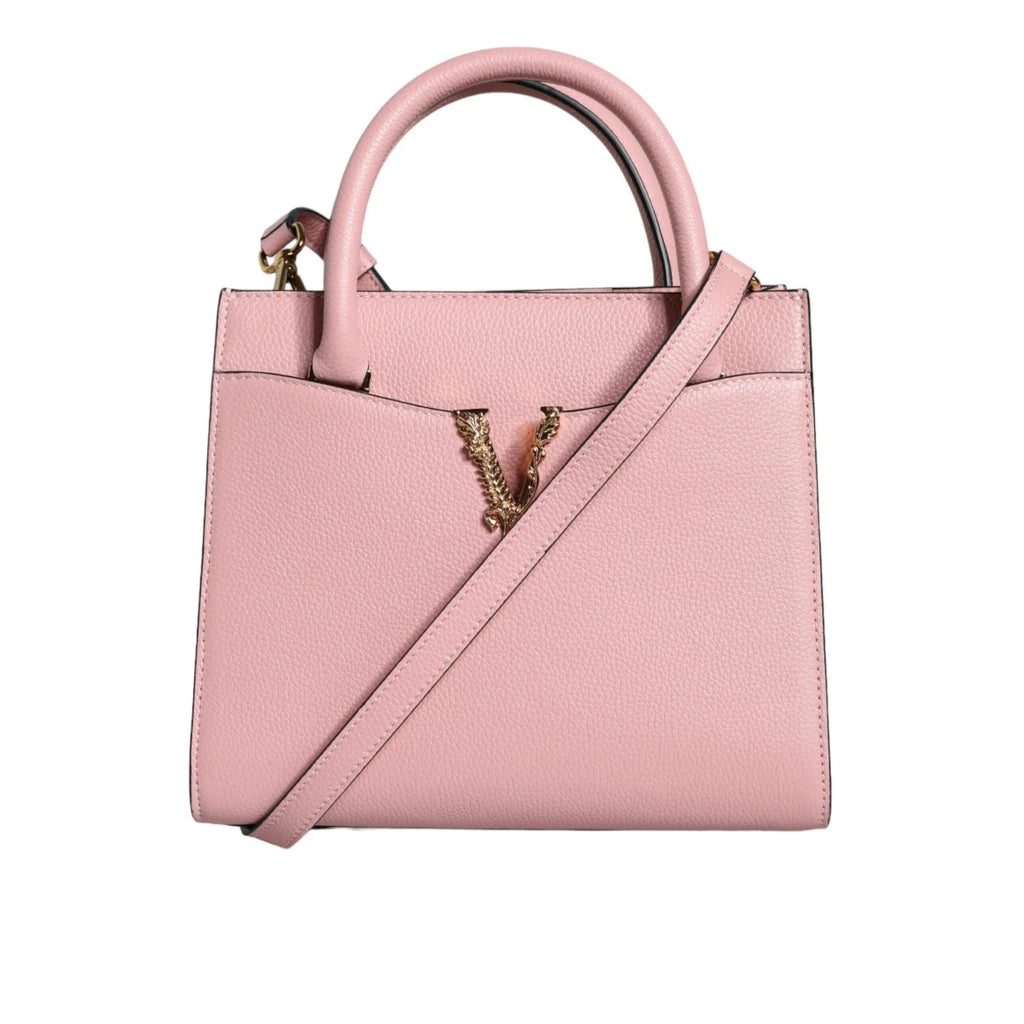 Versace Roze kleine Top Handle Leren crossbody Tas - MARANOS