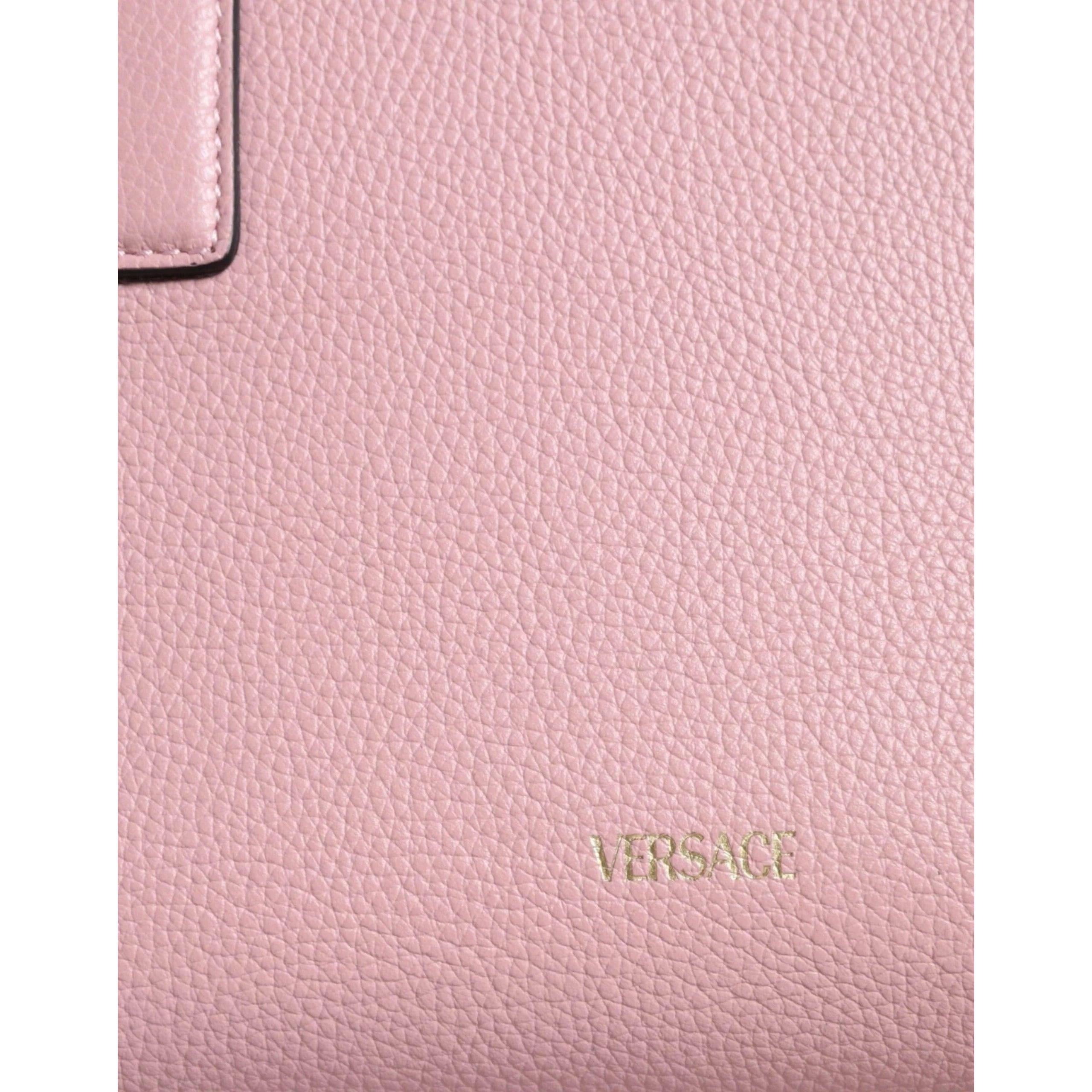 Versace Roze kleine Top Handle Leren crossbody Tas - MARANOS