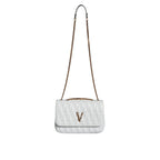 Versace Wit kleine Nappa Leren crossbody Schoudertas - MARANOS