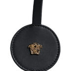 Versace Wit Top HandleLeren logo crossbody Tote Tas - MARANOS