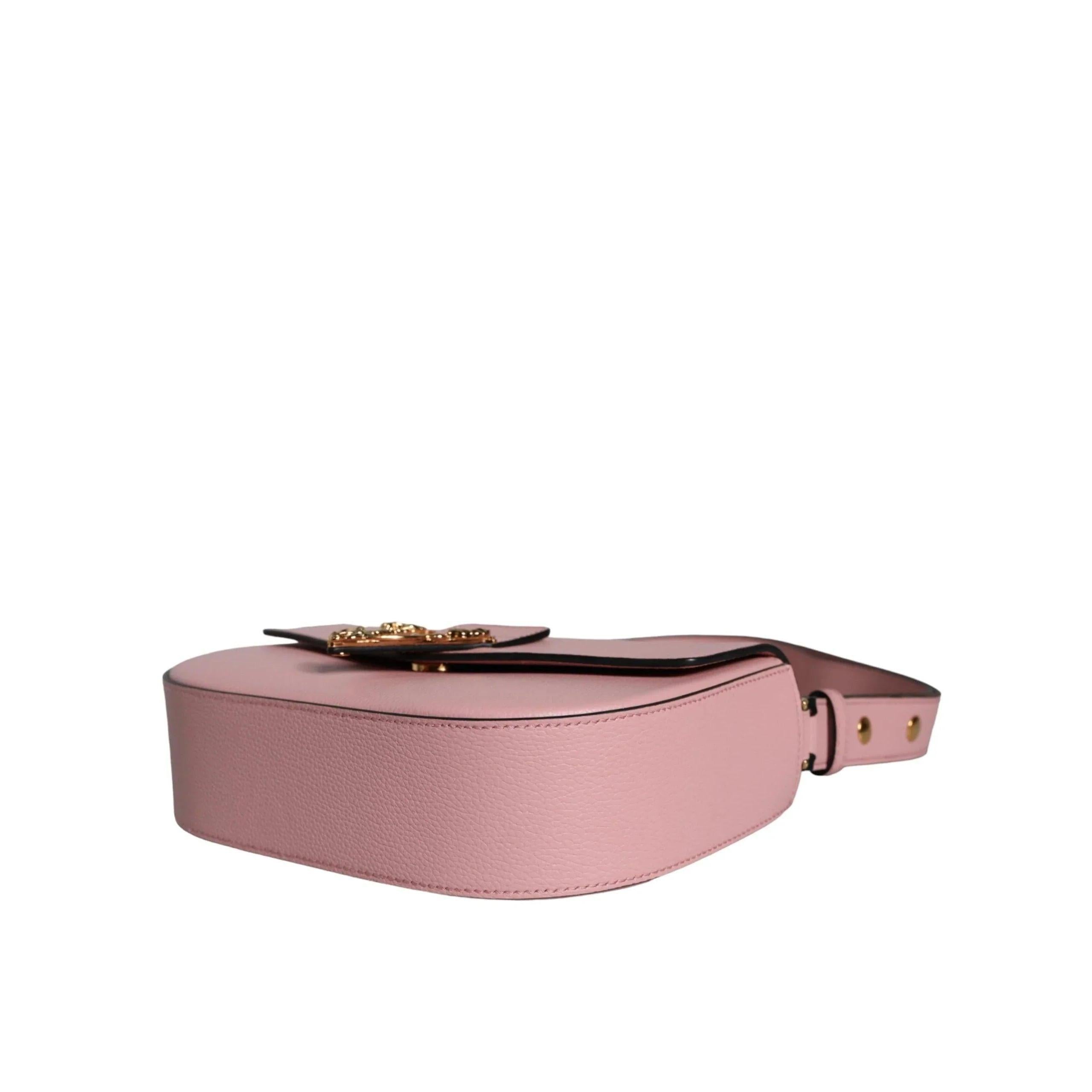 Versace Roze Leren logo crossbody Schoudertas - MARANOS