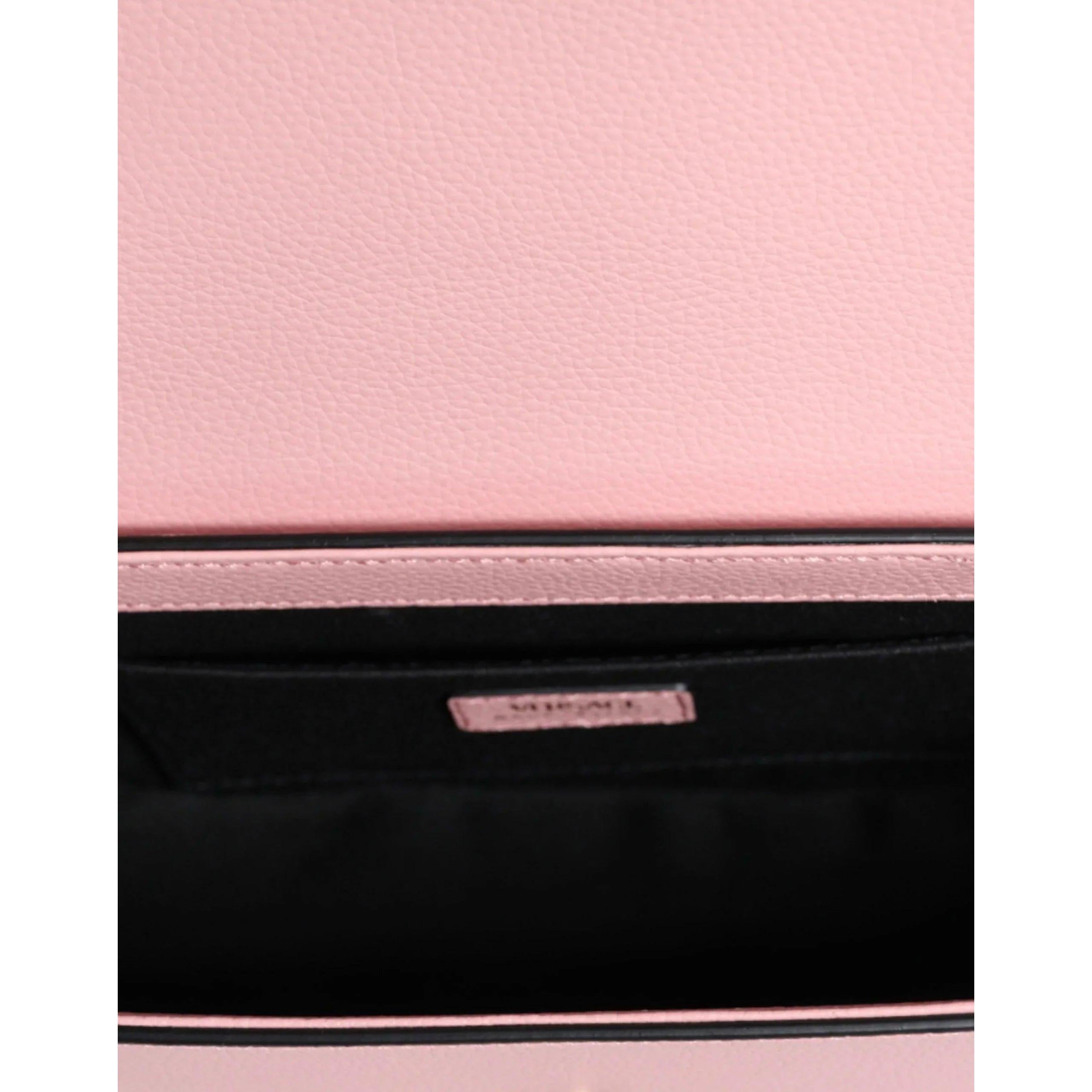 Versace Roze Leren logo crossbody Schoudertas - MARANOS
