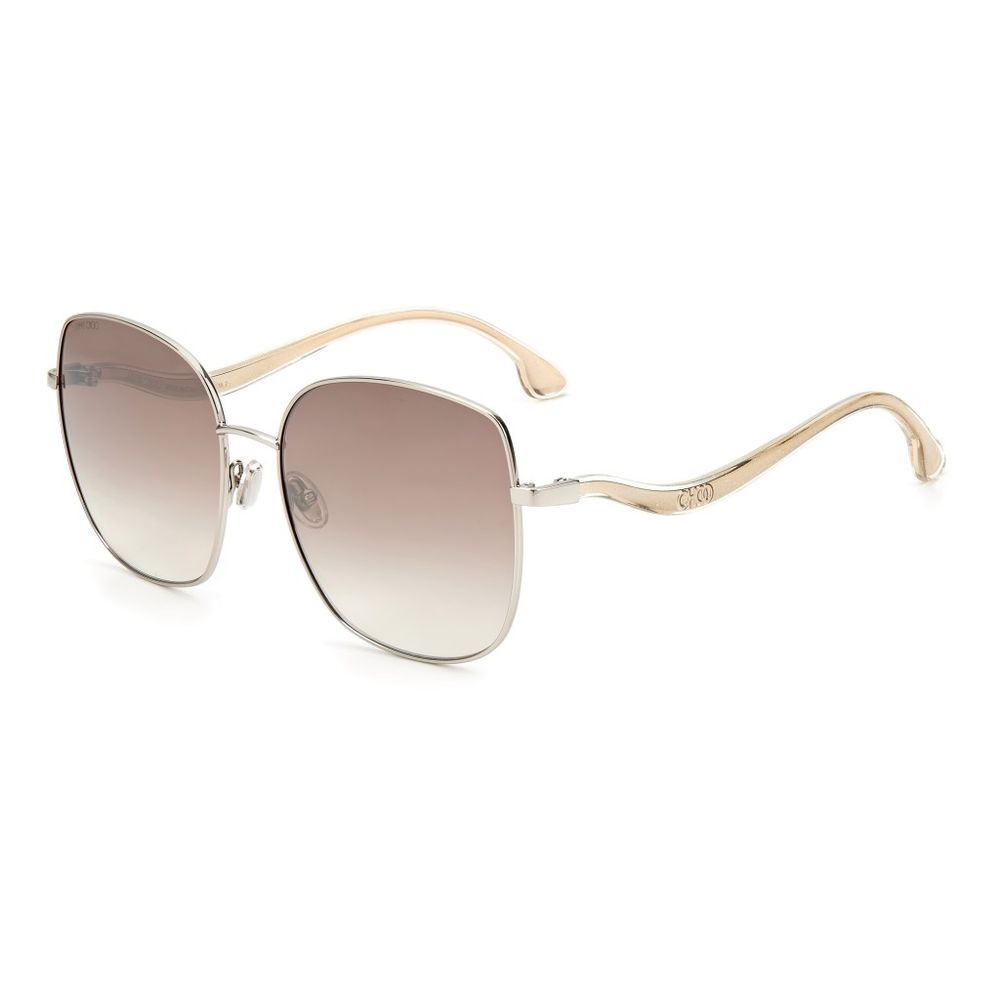 Jimmy Choo Grey Metal Sunglasses