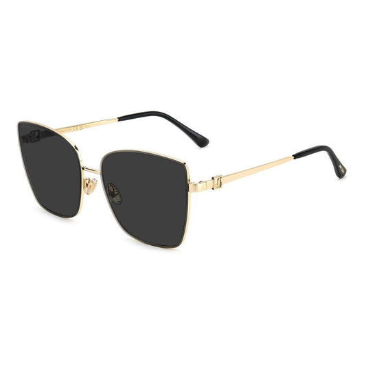 Jimmy Choo Goud Metaal Zonnebril