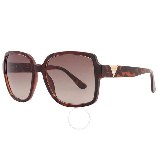 Guess Brown Resin Sunglasses - MARANOS