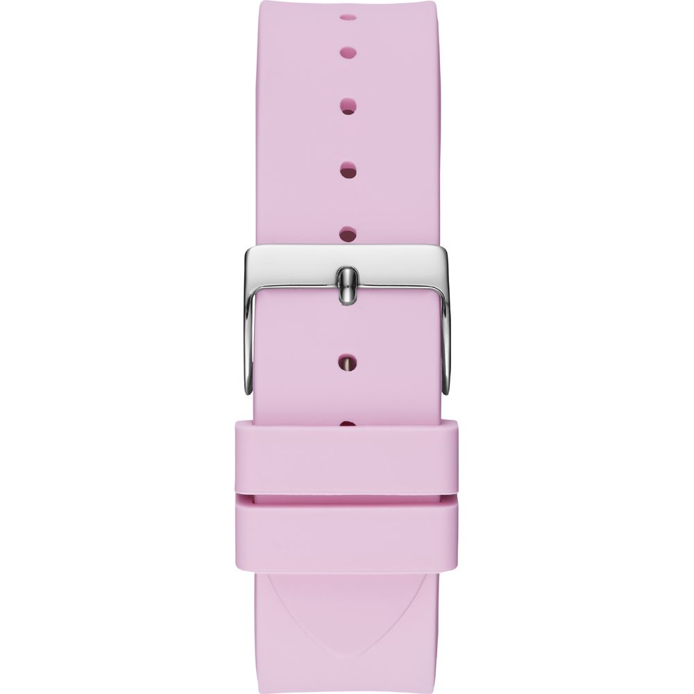 Guess horloge met roze rubberen band Guess