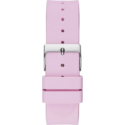 Guess horloge met roze rubberen band - MARANOS