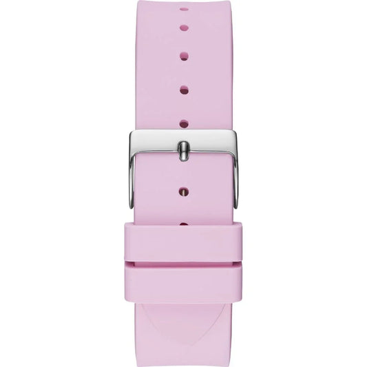 Guess horloge met roze rubberen band - MARANOS