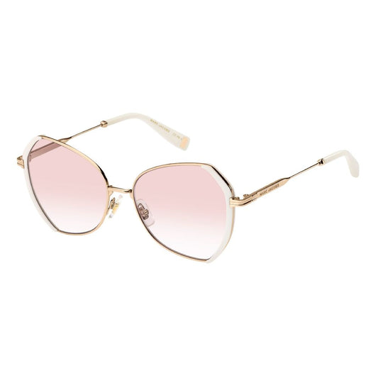 Marc Jacobs Goud Metaal Zonnebril Marc Jacobs