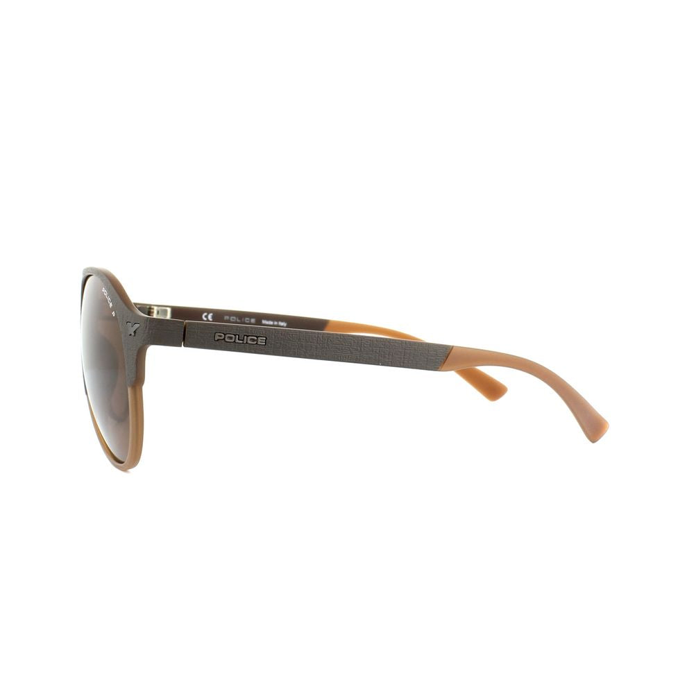 Police Brown Injected Sunglasses Police