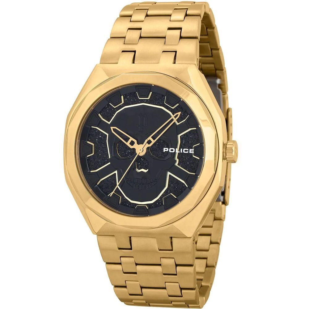Police Gold Stainless Steel Stainless Steel Watch Police