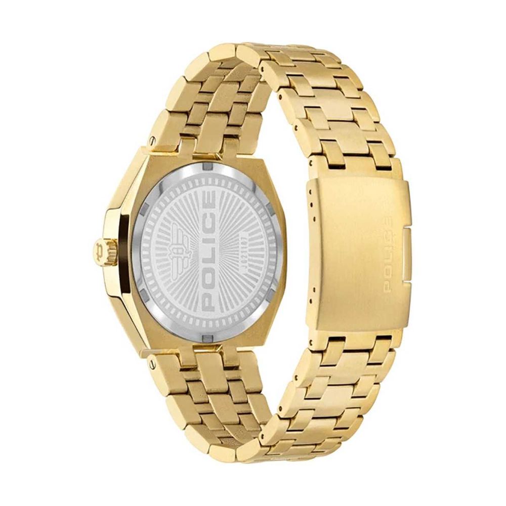 Police Gold Stainless Steel Stainless Steel Watch Police