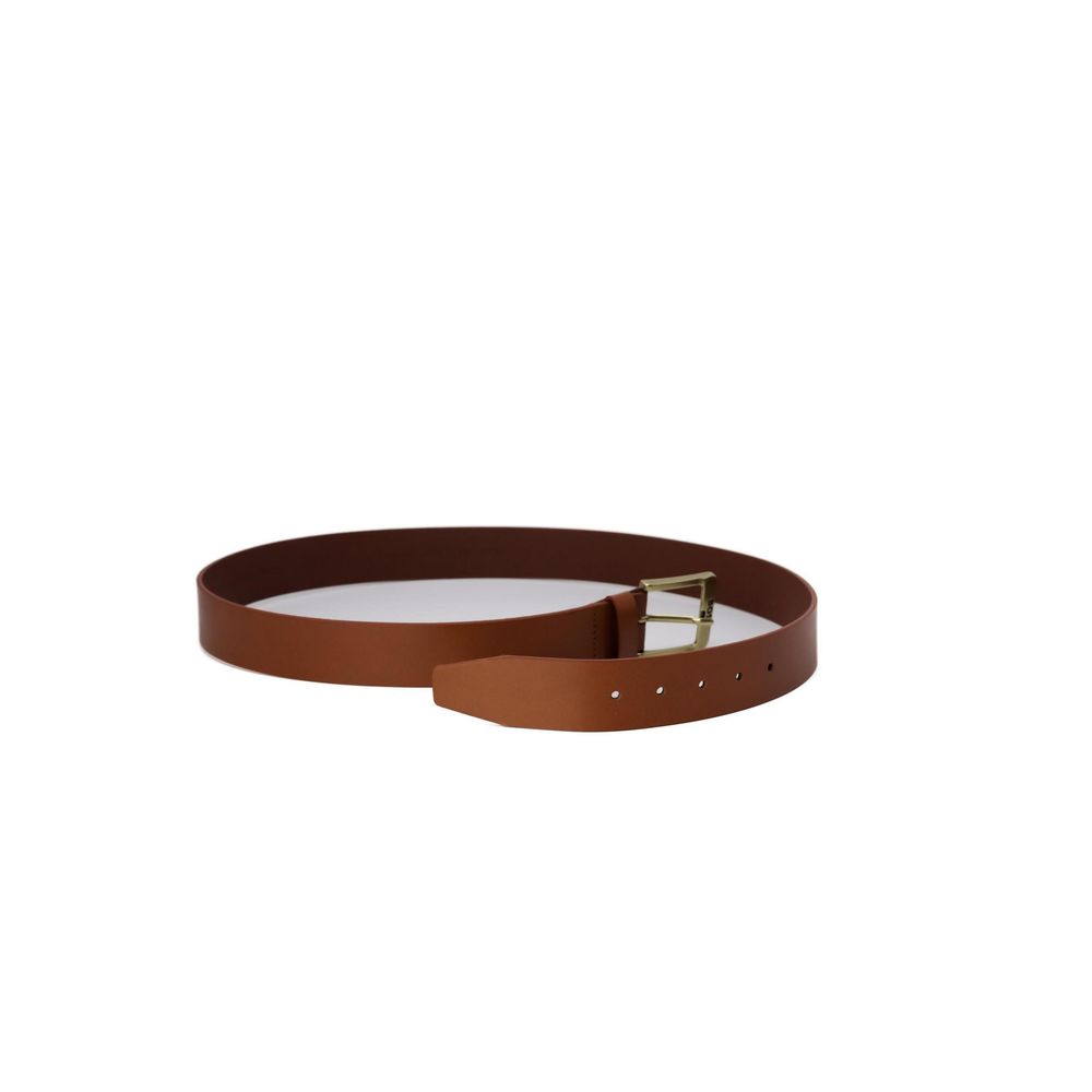Hugo Boss Beige Leather Belt - MARANOS