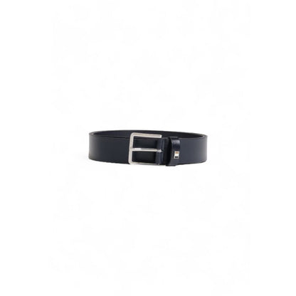 Hugo Boss Blue Leather Belt - MARANOS