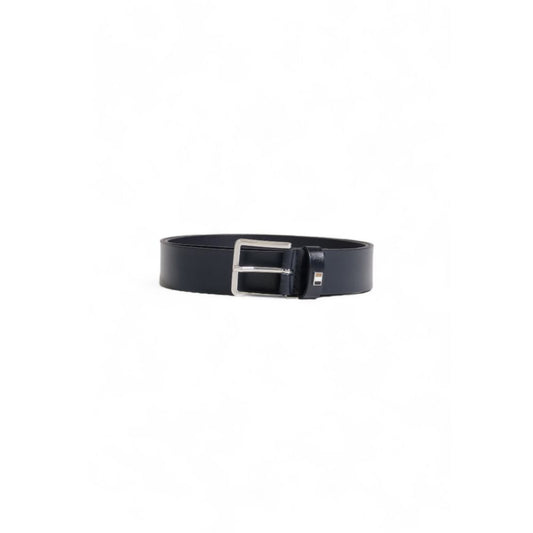 Hugo Boss Blue Leather Belt - MARANOS