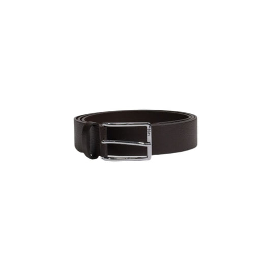 Hugo Boss Brown Leather Belt - MARANOS