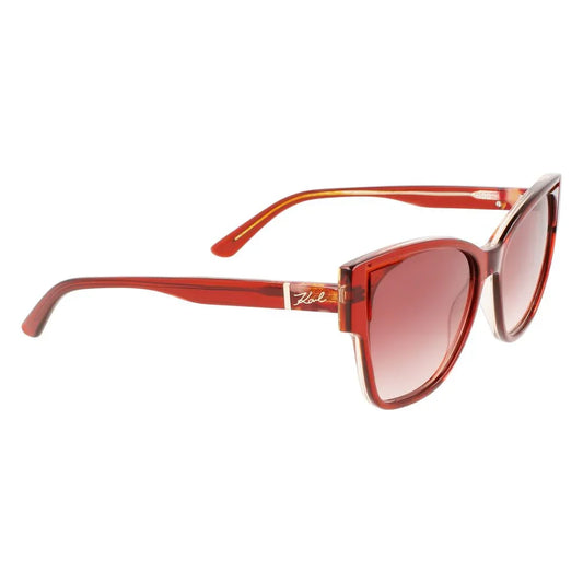 Karl Lagerfeld zonnebril in oranje - MARANOS