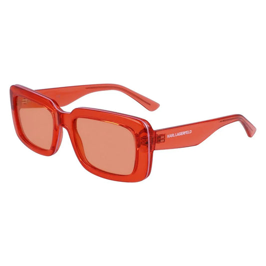 Karl Lagerfeld zonnebril in oranje - MARANOS