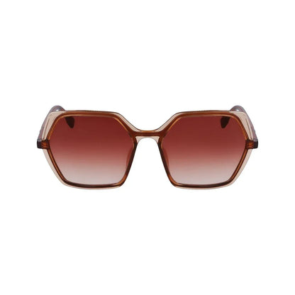 Karl Lagerfeld zonnebril in bruin - MARANOS