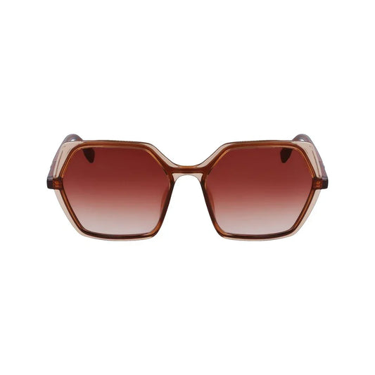 Karl Lagerfeld zonnebril in bruin - MARANOS