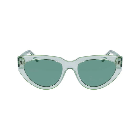 Karl Lagerfeld zonnebril in groen - MARANOS