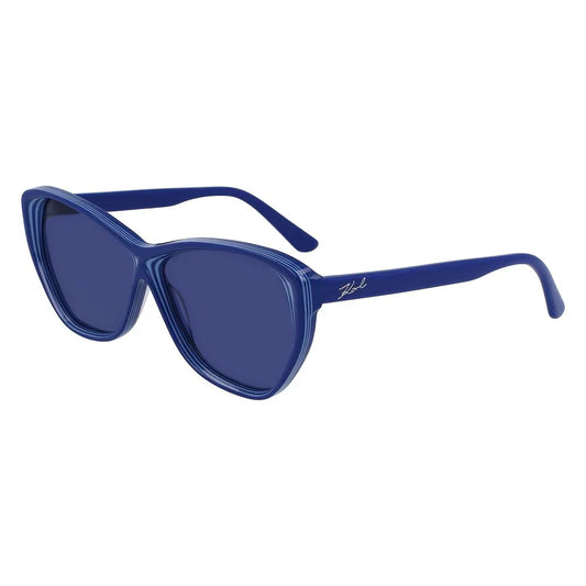 Karl Lagerfeld zonnebril in blauw - MARANOS