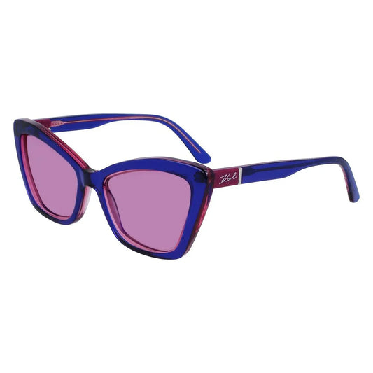 Karl Lagerfeld zonnebril in blauw - MARANOS