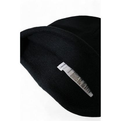 Calvin Klein Black Recycled Polyester Hats & Cap - MARANOS