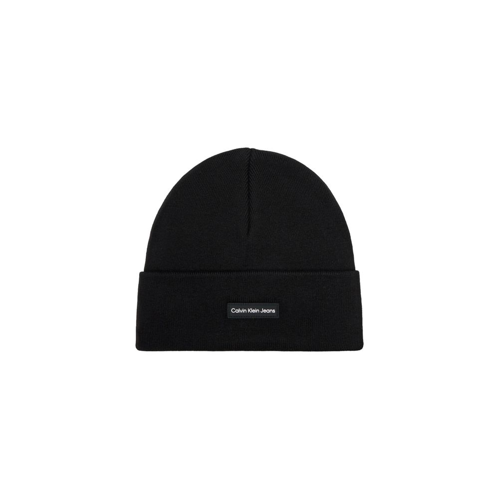 Calvin Klein Black Recycled Polyester Hats & Cap - MARANOS