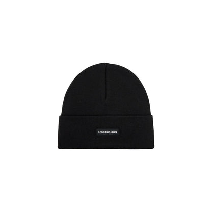 Calvin Klein Black Recycled Polyester Hats & Cap - MARANOS