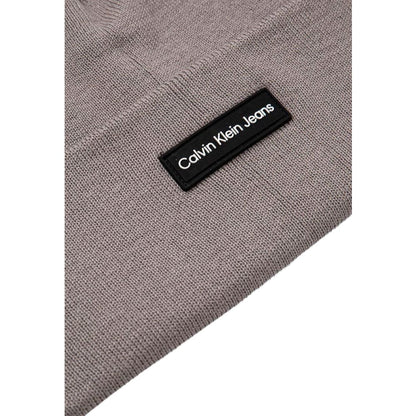 Calvin Klein Gray Recycled Polyester Hats & Cap - MARANOS