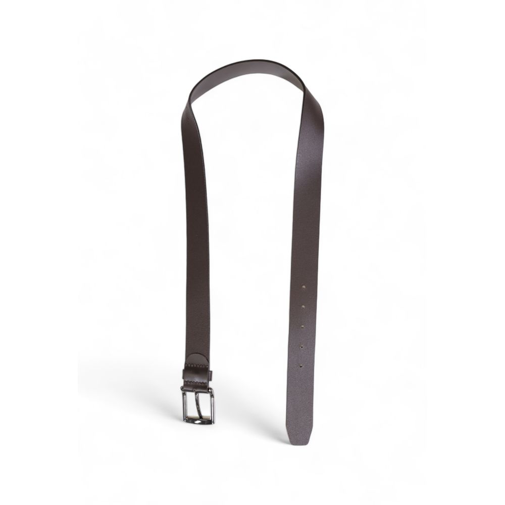 Tommy Hilfiger Brown Leather Belt - MARANOS