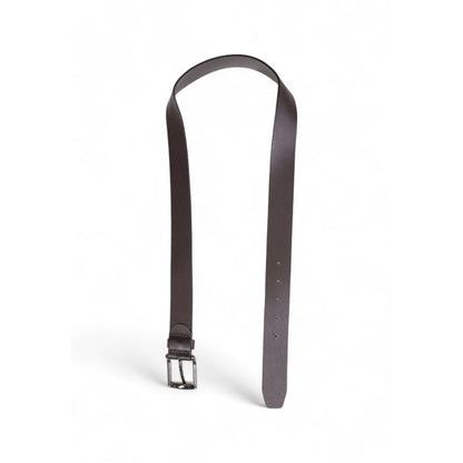 Tommy Hilfiger Brown Leather Belt - MARANOS