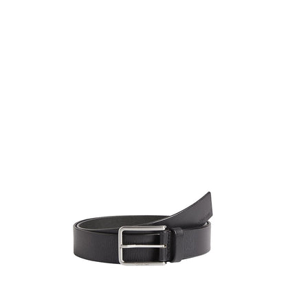 Calvin Klein Black Leather Belt - MARANOS