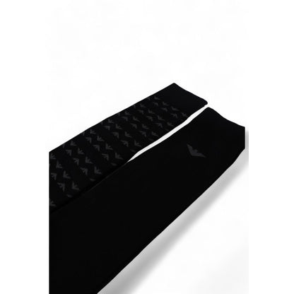 Emporio Armani Underwear Black Cotton Sock - MARANOS