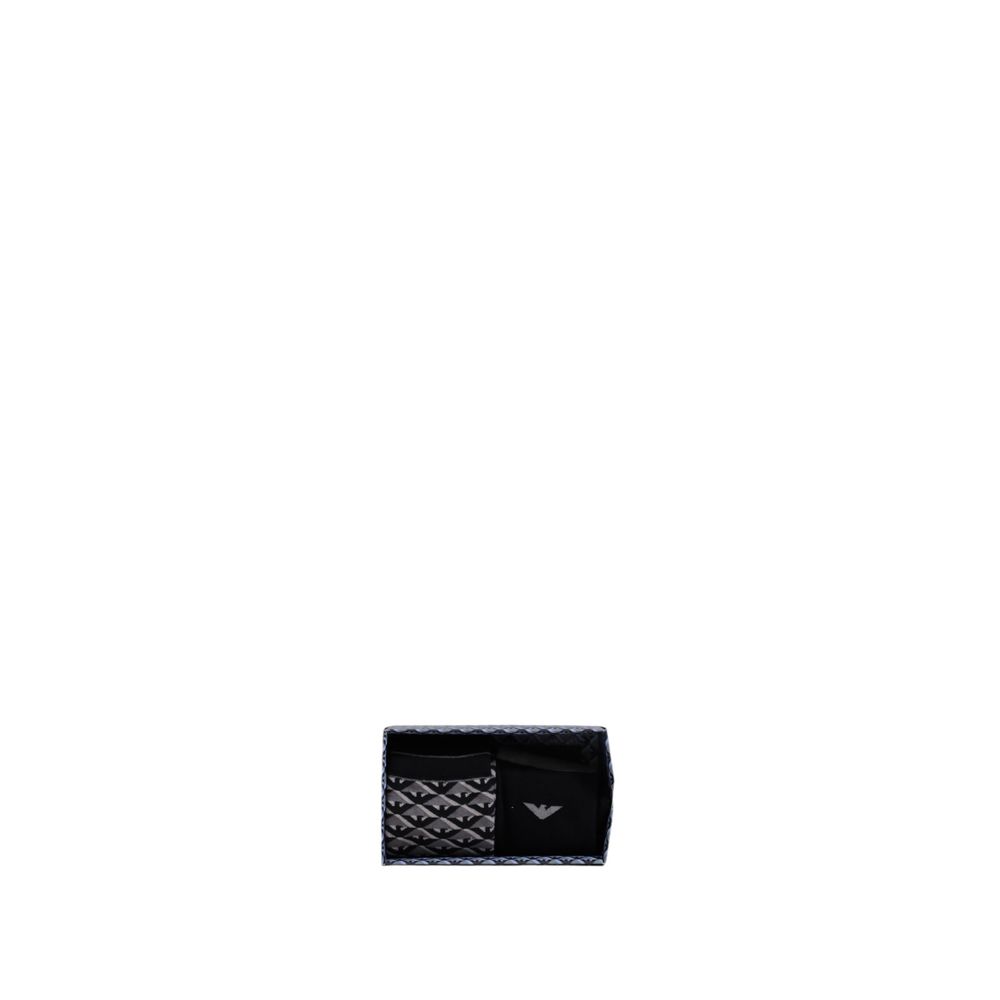 Emporio Armani Underwear Gray Cotton Sock - MARANOS