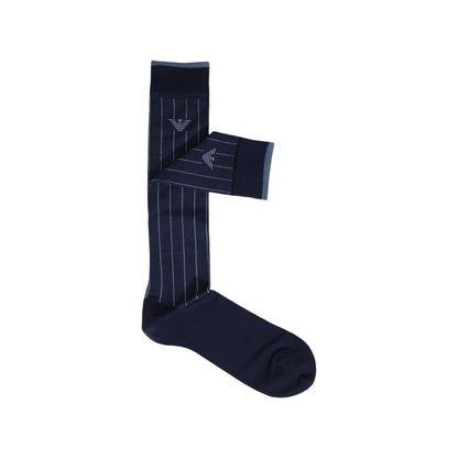 Emporio Armani Underwear Blue Cotton Sock - MARANOS
