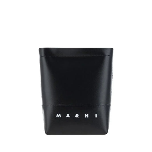 Marni schoudertas in gecoate canvas - MARANOS