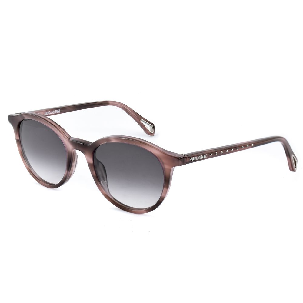 Zadig & Voltaire Brown Acetate Sunglasses - MARANOS