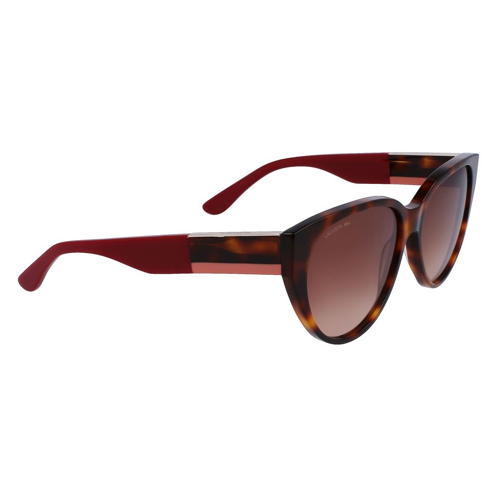 Lacoste Bruin Acetate Zonnebril Lacoste