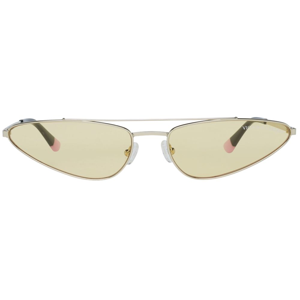 Victoria's Secret Gold Metal Sunglasses Victoria's Secret